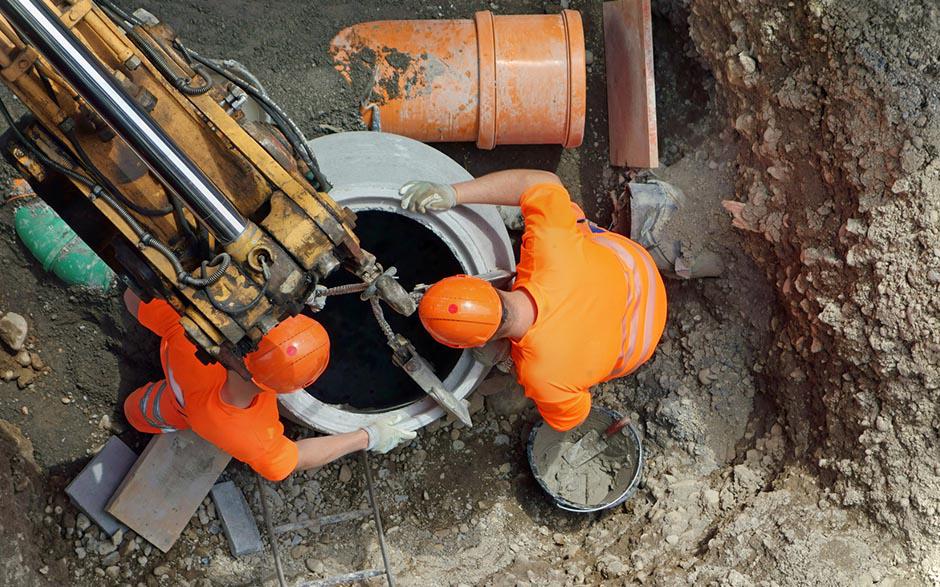 travaux assainissement Villeneuve-le-Roi